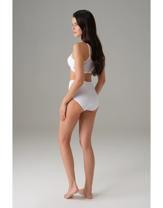 Kadın Beyaz Kadın Slip Külot 7183