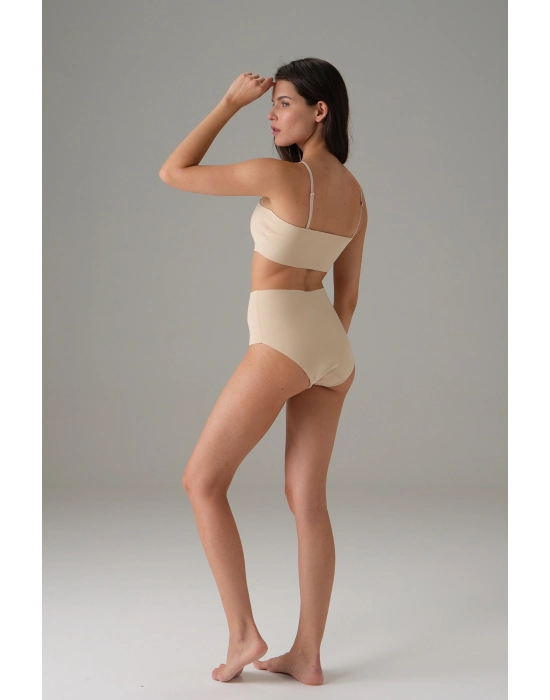 Kadın Ten Invisible Askılı Büstiyer 5583