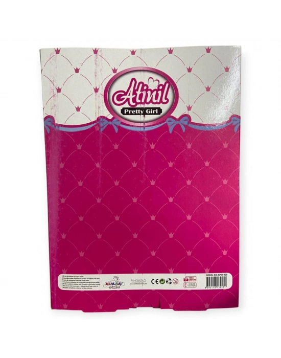 Kmb-925 - Saç Bakım Seti Aksesuarlı Kutulu Bebek (bamido)