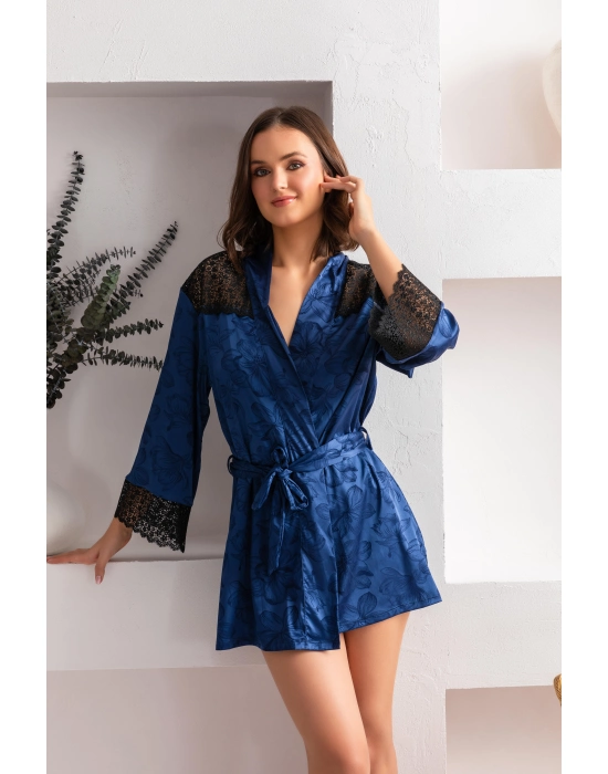 Kuşaklı Mini Boy Sabahlık (mgp12116)