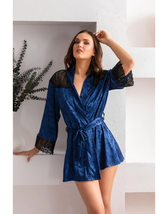 Kuşaklı Mini Boy Sabahlık (mgp12116)