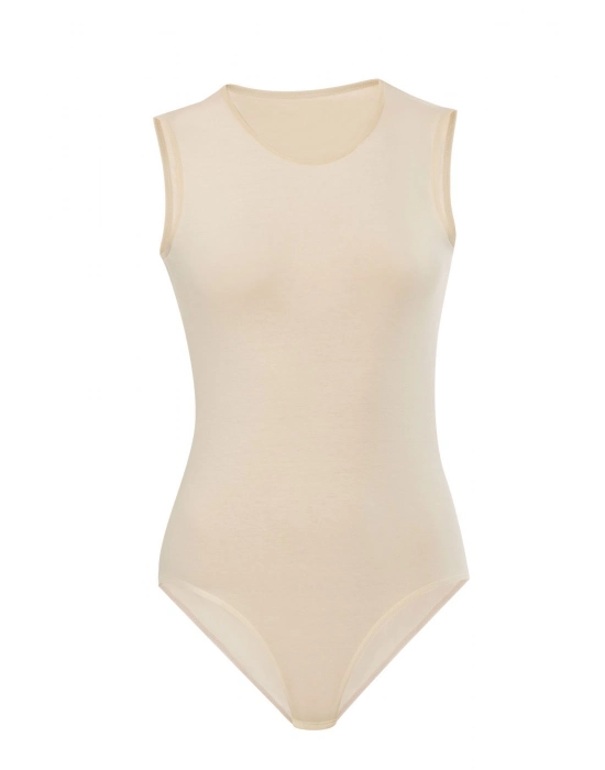 Likralı Bayan 0 Yaka 0 Kol Body 4759