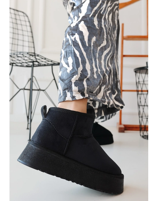 Linne Siyah Süet Bot - Bamido