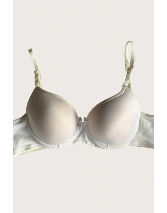 Mikro Kumaş İçi Boş Balenli Günlük Tek Desteksiz Sütyen