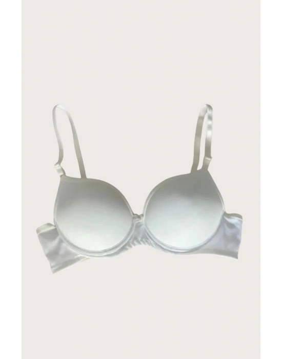 Mikro Kumaş İçi Boş Balenli Günlük Tek Desteksiz Sütyen