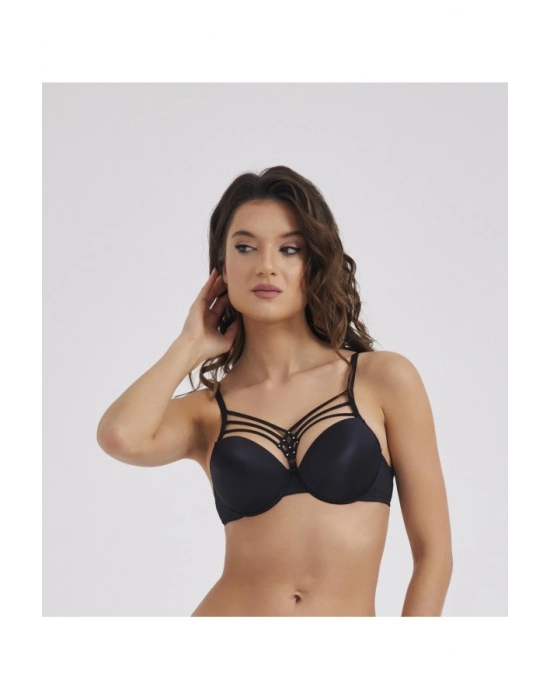 Moonlight 106 Destekli Basıc Sütyen Siyah