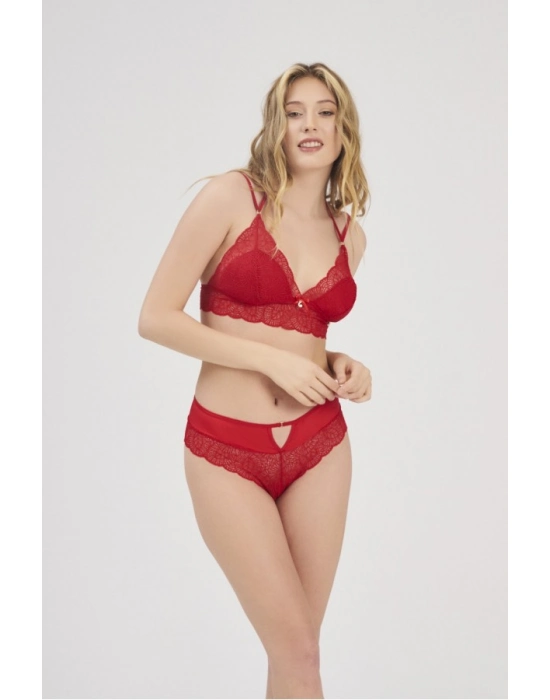 Moonlıght 8008 Balensiz Desteksiz Kırmızı Takım