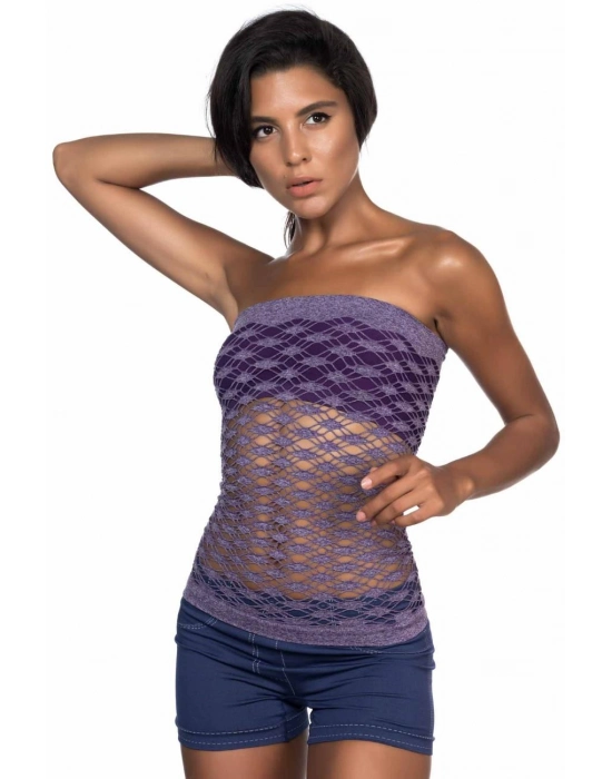 Mor Mı Emay 5034 Fantazi Büstiyer Atlet Korse