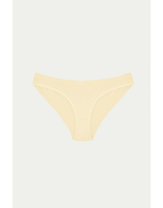 Pamuklu Siyah Beyaz Ten Rengi 3lü Külot