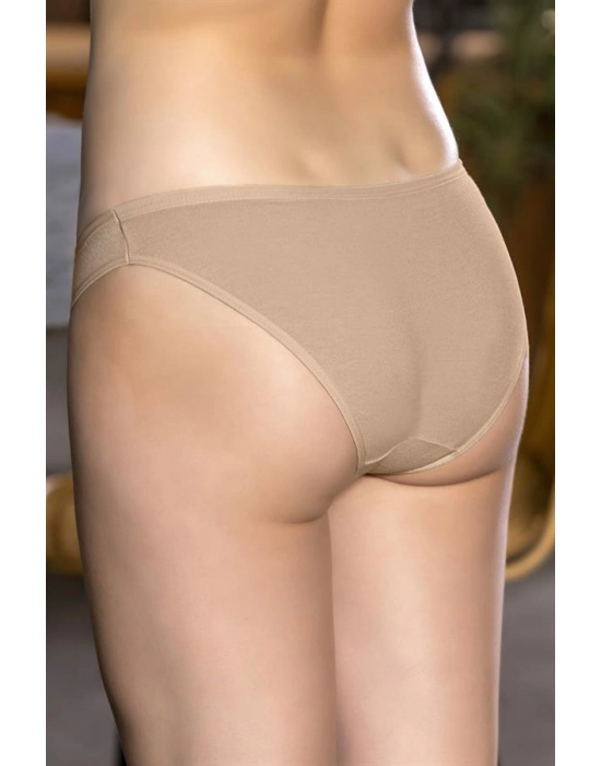 Pamuklu Slip Külot (karışık) Siyah-beyaz-ten (brf2964)