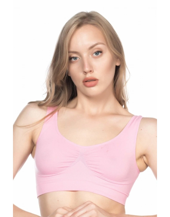 Pembe Mı Emay 4005 Soft Kalın Askı Büstiyer