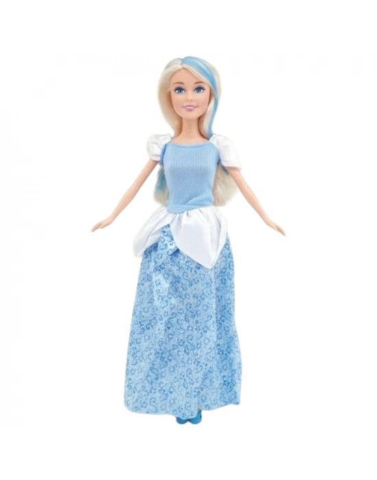 Prenses Bebek 30 Cm - 66774 - 4 - Mavi (bamido)