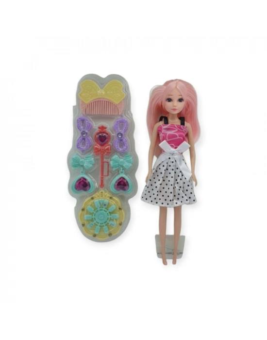 Prenses Bebek Makyaj Seti - Beyaz (bamido)