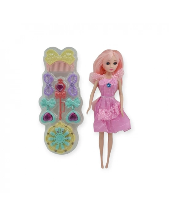 Prenses Bebek Makyaj Seti - Pembe (bamido)