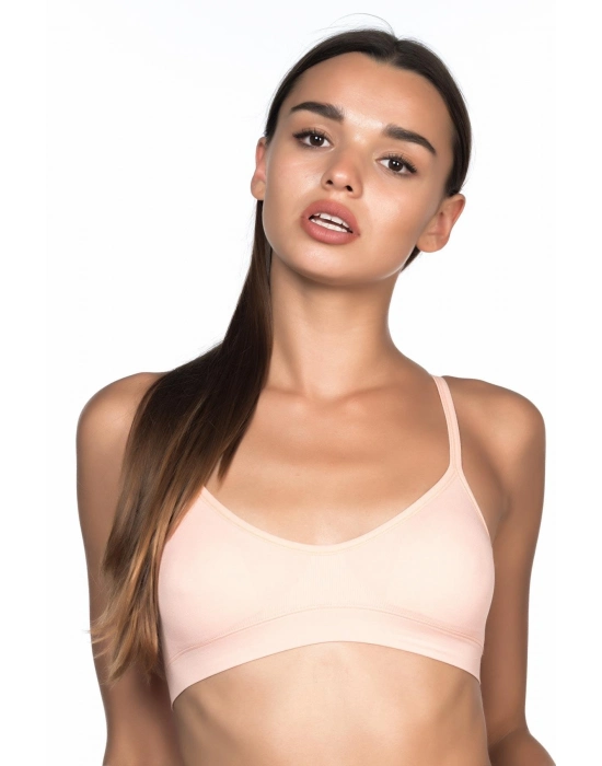 Pudra  Mı Emay 4020 Pedli İnce Askılı Büstiyer