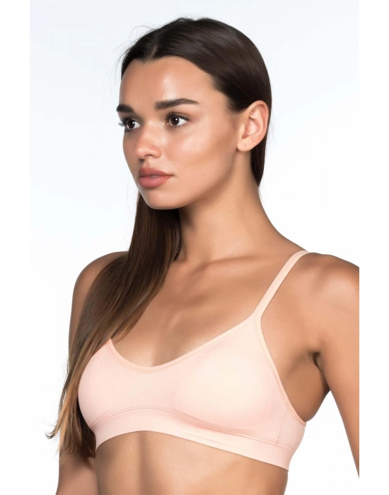 Pudra  Mı Emay 4020 Pedli İnce Askılı Büstiyer