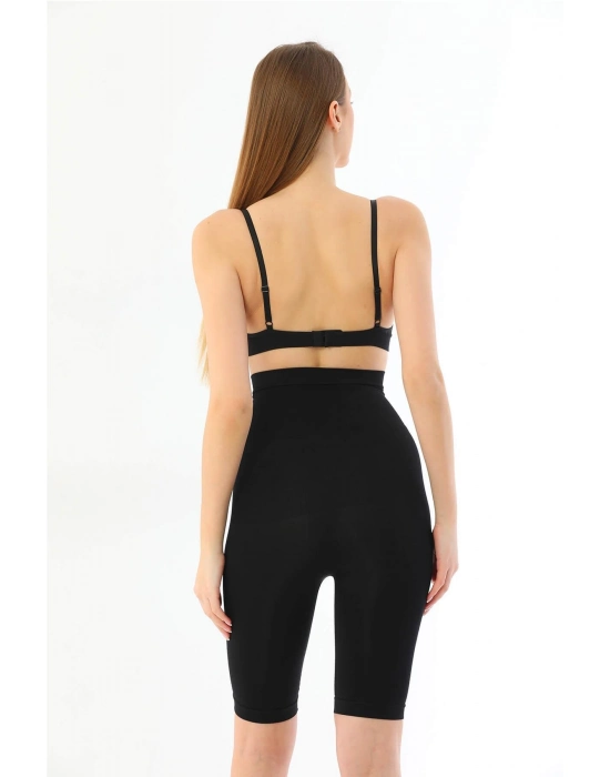 Siyah Mı 2037 Yüksek Bel Uzun Paçalı Özel Korse