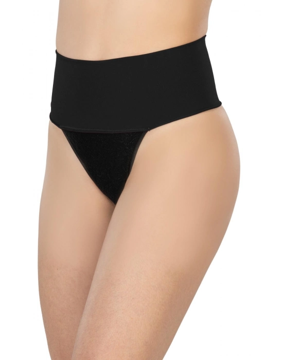 Siyah Mı 2048 Seamless Çift Renk String Korse