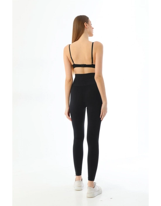 Siyah Mı 3905 Yüksek Bel Toparlayıcı Tayt