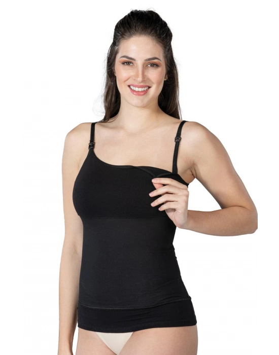 Siyah Mı Emay 1402 Modal Cotton Emzirme Atlet Korse