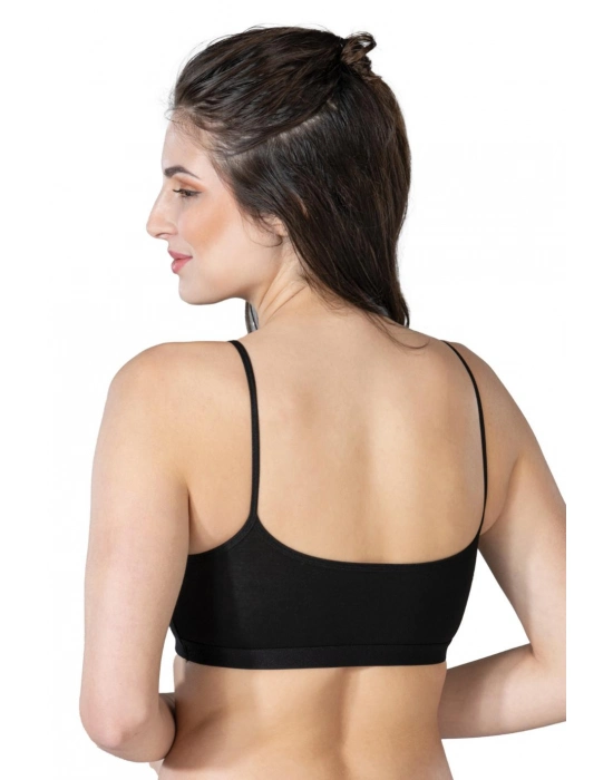 Siyah Mı Emay 1425 Modal Cotton Pedli Büstiyer