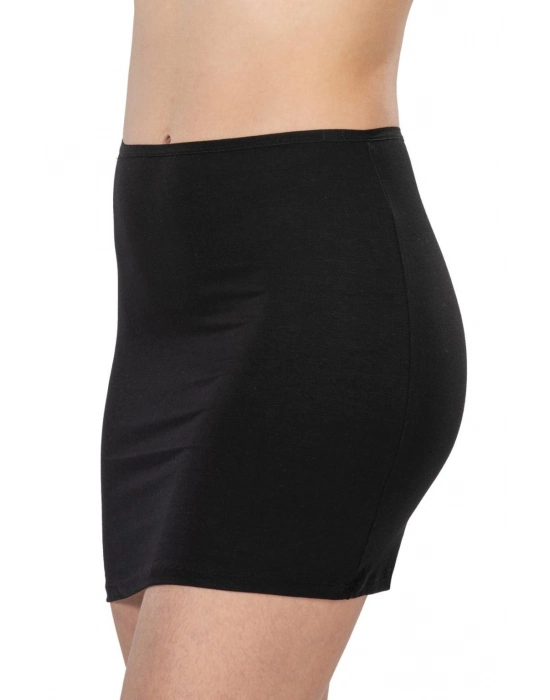 Siyah Mı Emay 1437 Modal Cotton Mini Jupon