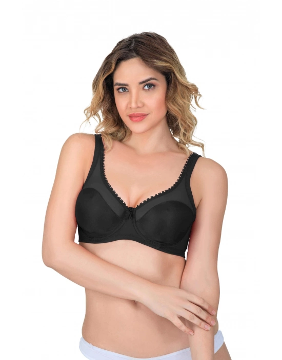 Siyah Mı Emay 169 B Basic Balenli Toparlayıcı Sütyen