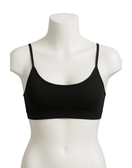 Siyah Mı Emay 1815 6'lı Pedli Alıştırma Sütyeni