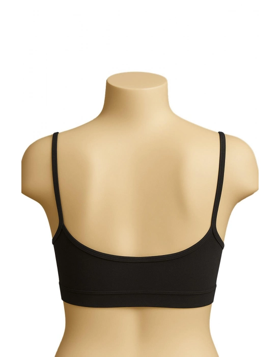 Siyah Mı Emay 1815 6'lı Pedli Alıştırma Sütyeni