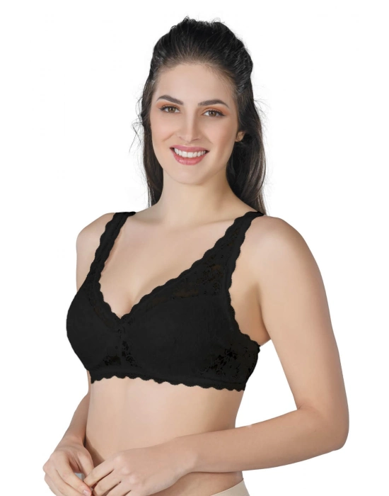 Siyah Mı Emay 188 C Pedli Dantelli Telli Toparlayıcı Sütyen