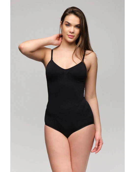 Siyah Mı Emay 1925 Soft Pedli Çıtçıtlı Body