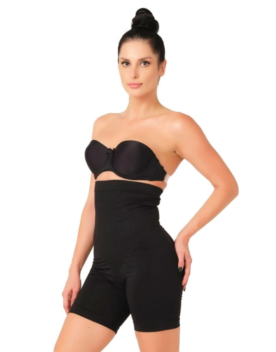 Siyah Mı Emay 2007 Yüksek Bel Paçalı Korse