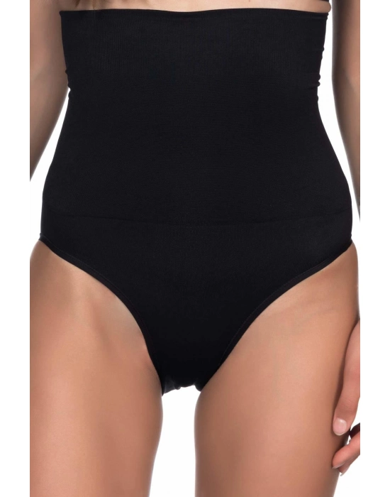 Siyah Mı Emay 2009 Yüksek Bel Double Slip Korse