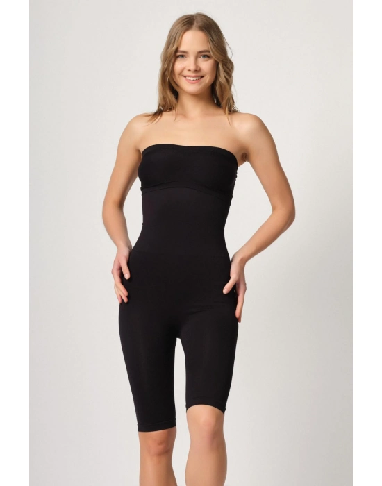 Siyah Mı Emay 2044 Yüksek Bel Double Uzun Paçalı Korse