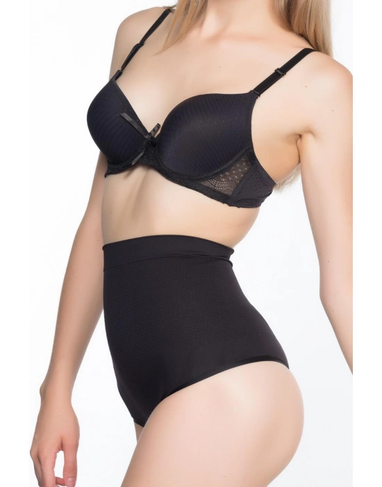 Siyah Mı Emay 2054 Masajlı String Korse