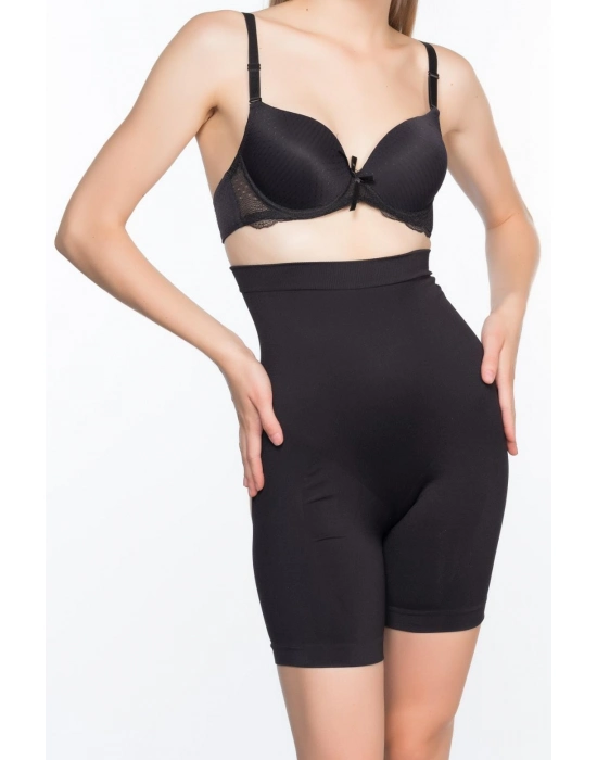 Siyah Mı Emay 2063 Popo Açık Paçalı Korse