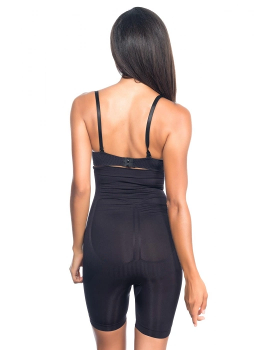 Siyah Mı Emay 2077 Yüksek Bel Desenli Paçalı Korse