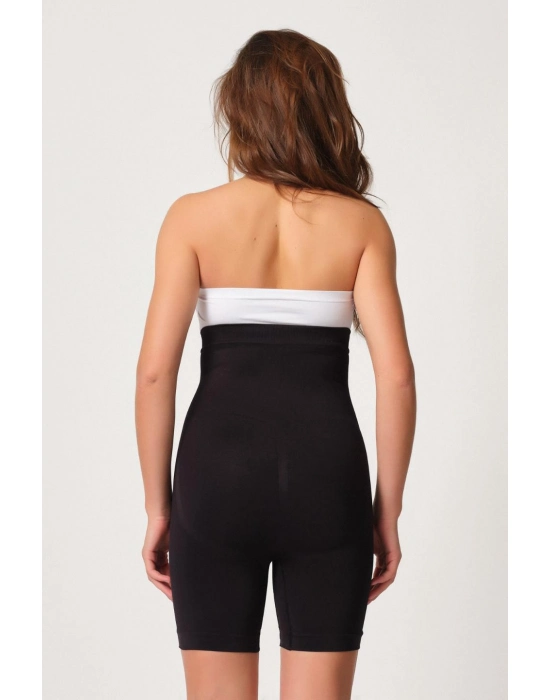 Siyah Mı Emay 2087 Önden Agraflı Paçalı Korse