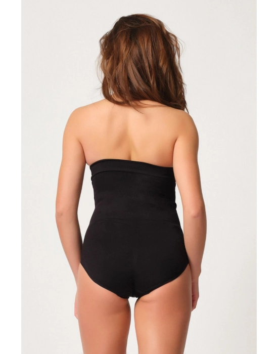 Siyah Mı Emay 2088 Önden Agraflı Slip Korse