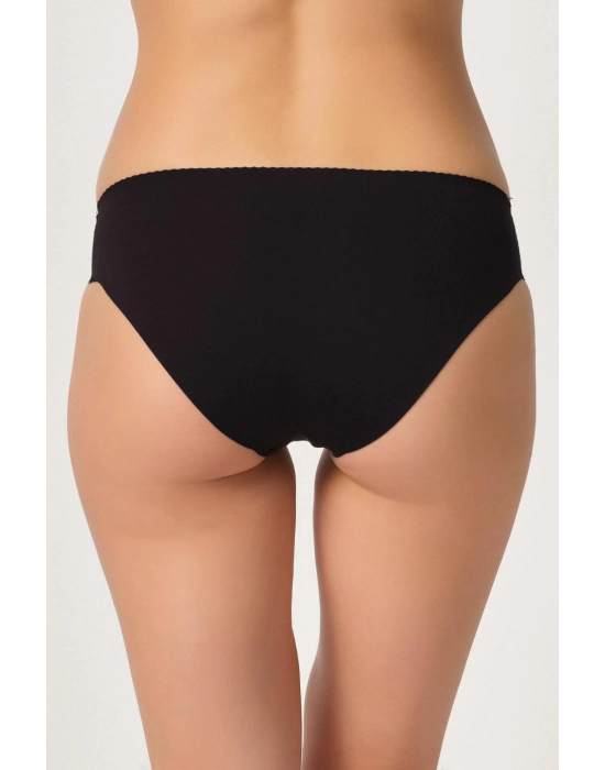 Siyah Mı Emay 2701 Lazer Düşük Bel Külot Korse