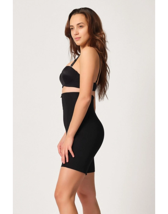 Siyah Mı Emay 2814 Double Yüksek Bel Boxer Lazer Korse