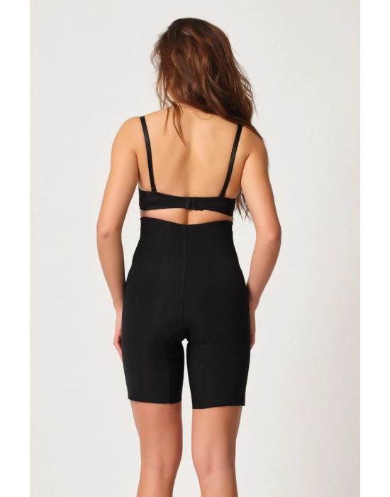 Siyah Mı Emay 2814 Double Yüksek Bel Boxer Lazer Korse