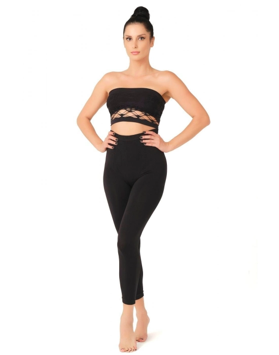 Siyah Mı Emay 3810 Tayt Korse