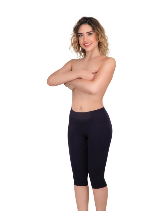 Siyah Mı Emay 3856 Soft Kapri Tayt