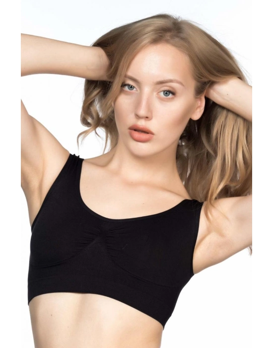 Siyah Mı Emay 4005 Soft Kalın Askı Büstiyer