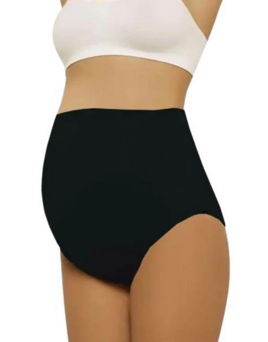 Siyah Mı Emay 5210 Seamless Soft Hamile Slip