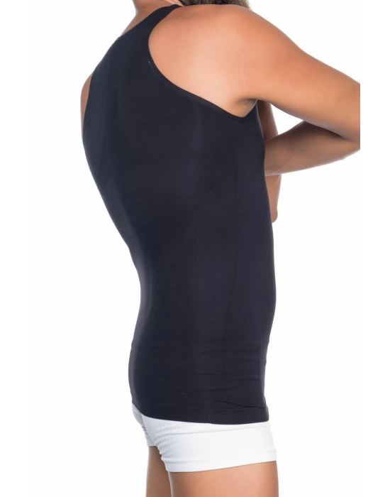 Siyah Mı Emay  E1002 U Yaka Erkek Korse Atlet