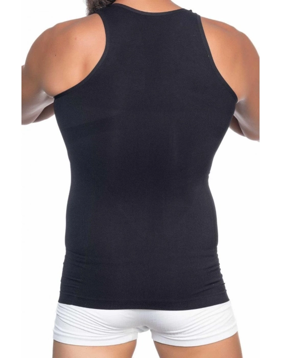 Siyah Mı Emay  E1002 U Yaka Erkek Korse Atlet