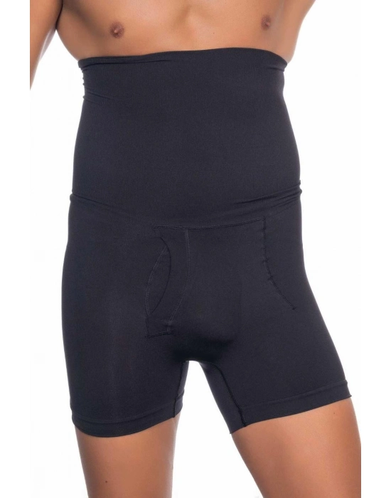 Siyah Mı Emay E1005 Erkek Yüksek Bel Double Boxer Korse