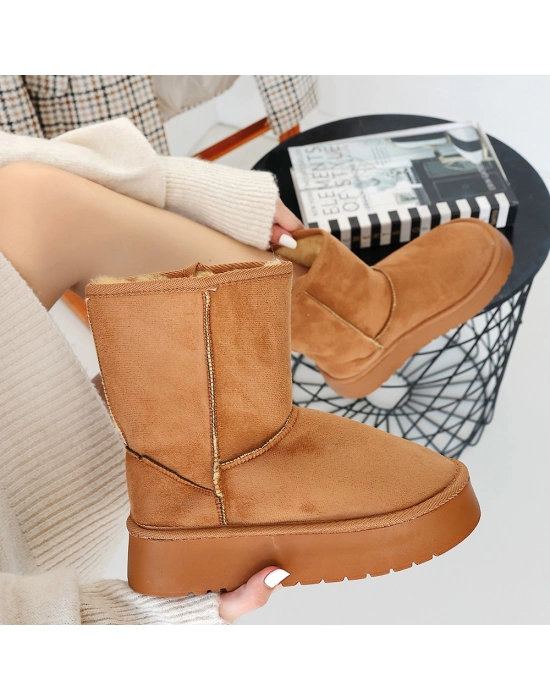 Sophia Taba Süet Bot - Bamido